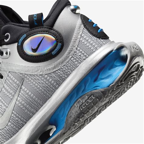 Tim Duncan Shoes Nike Total Air Foamposite Max Metallic Silver,