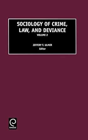 Buy Sociology of Crime, Law and Deviance: 2 Book Online at Low Prices ...