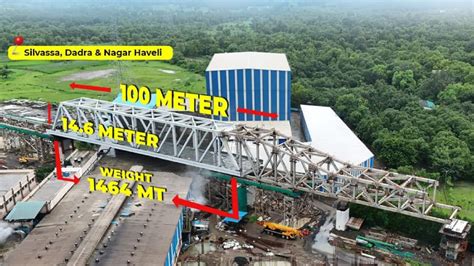 100 Metre Long Steel Bridge Launched In Dadra & Nagar Haveli For Bullet ...