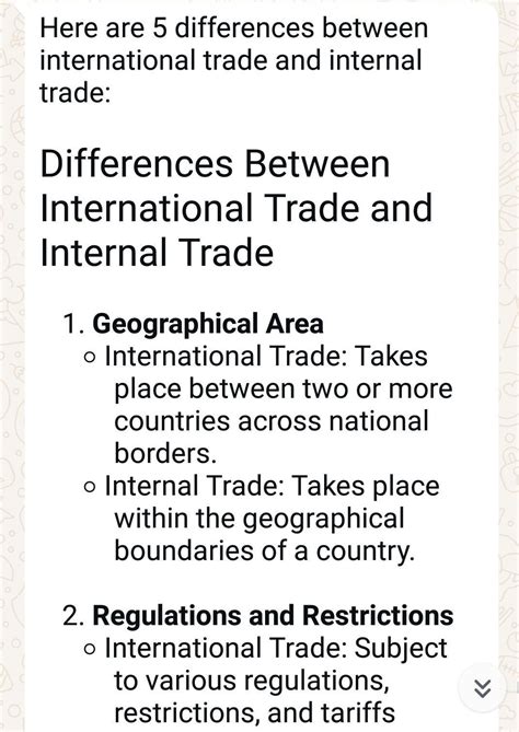 State five difference between international trade and internal trade ...