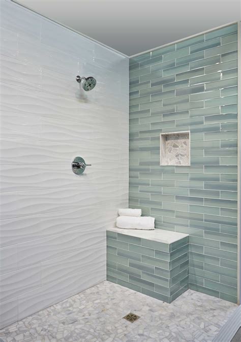 Pictures Of Glass Tile Showers at Trent Hayes blog