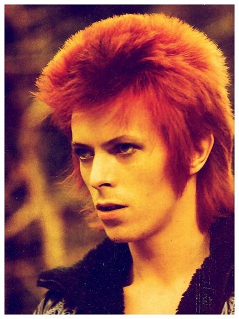 Living in the material world: Hair of the Moment: David Bowie's red mullet!