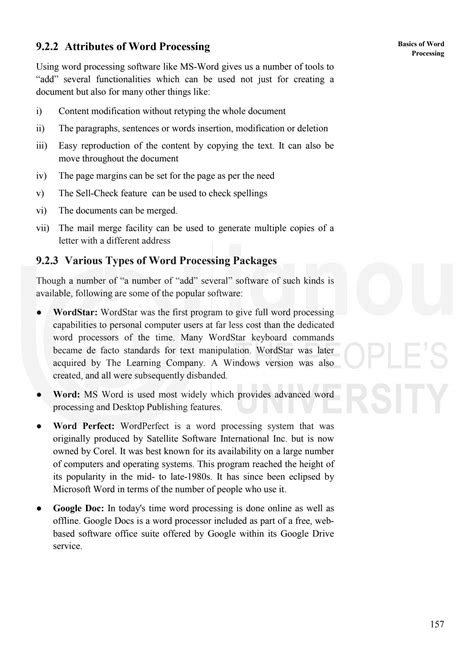 Image result for Word Processing Questions