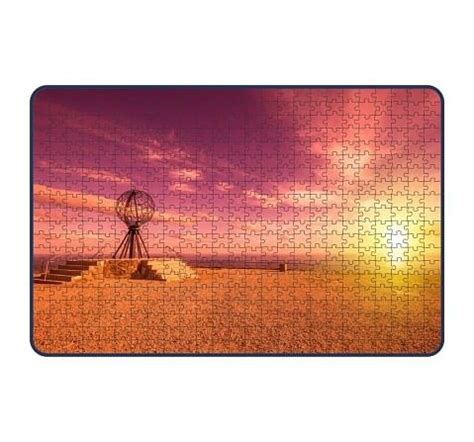 Webby Polar Day in Norway 500 Pieces Wooden Puzzle for Kids 7Y ...