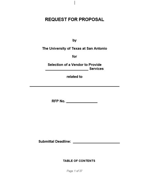 Image result for Writing a Request for Proposal