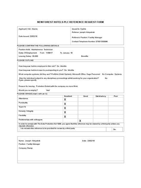 Image result for Reference Code Form