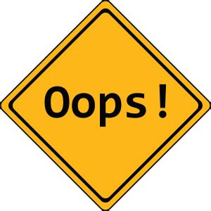 Tipos de errores en ajustes de procesos