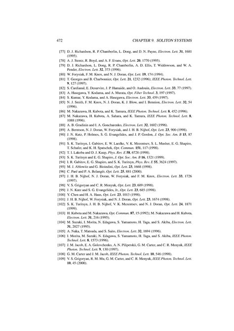Fiber-Optic Communication Systems (95) - 472 CHAPTER 9. SOLITON SYSTEMS ...