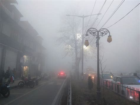 Dense Fog Impairs Life in Kashmir, Orchards Responsible? | NewsClick