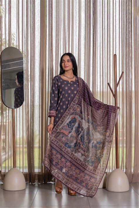 Divya Kurta With Dupatta – Ekana Label
