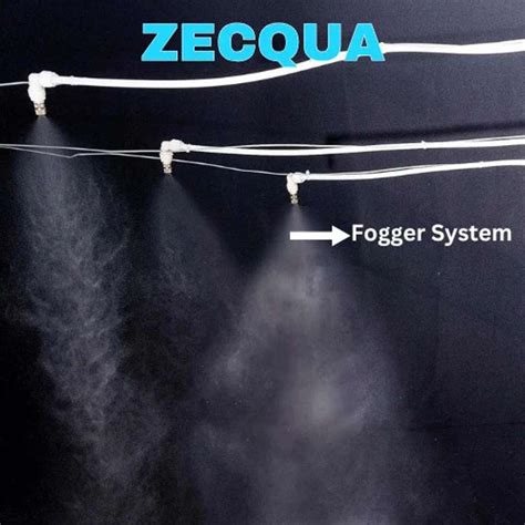 Zecqua Fogger kit mist Setup 25 meter Motor for Home/Mist/Cool System ...