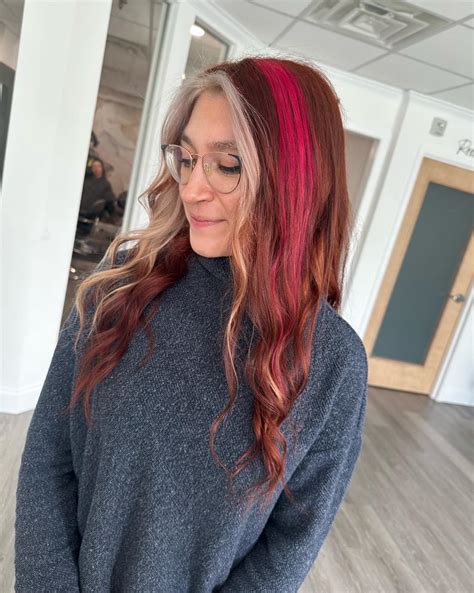 Hair Color Color Blocking Patterns