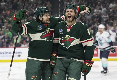 Wild get three quick goals to start game, beat Kraken 4-0 - India News ...