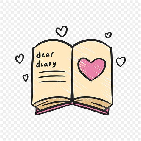 Dear Diary Clipart