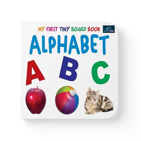My First Tiny Board Book - Alphabet Books For Kids | book | books ...