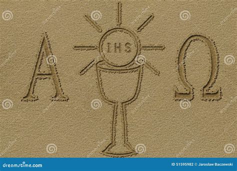 Eucharist symbol stock photo. Image of sacred, grail - 51595982