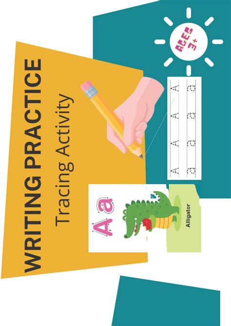 Buy WRITING PRACTICE - Tracing Activity AGES 3+: Alphabet Tracing ...