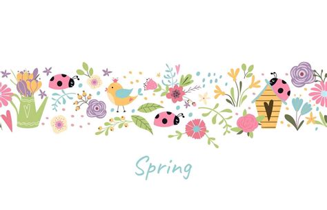 Image result for Spring Cartoon Outline