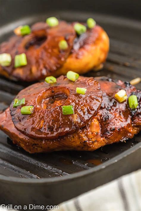 Grilled Hawaiian BBQ Chicken Recipe - grillonadime.com