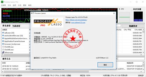 系统优化工具Bitsum Process Lasso Pro 9.0.0.470中文版的安装、注册激活教程