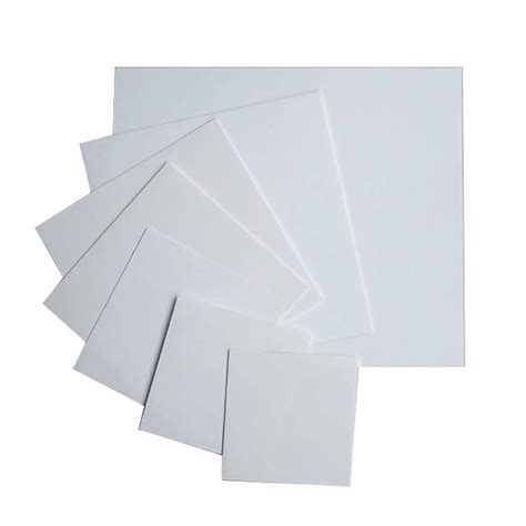 Buy Alumina Ceramic Sheets 25 x 25 x1 mm High Hardness Square Cooling ...