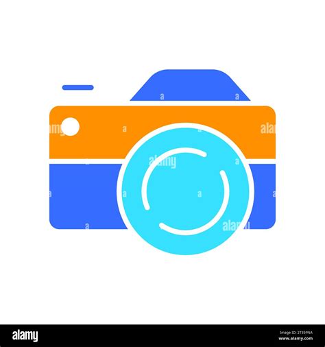 Camera line icon. Photo and video editing, retouching, editing, collage, layers, tools, design ...