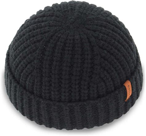 KNITDAY Chunky Wool Fisherman Short Beanie Hats Skull Cap for Men, Mens ...