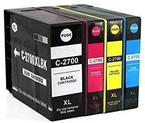 Hanat 2700 XL Compatible For Canon PGI 2700 XL Ink Cartridge Combo For ...