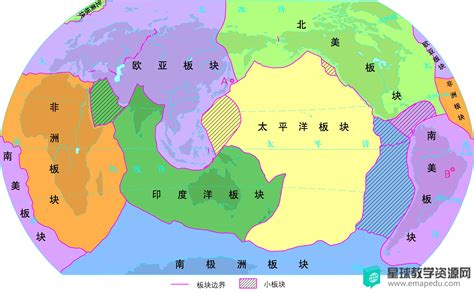 世界地图板块图 的图像结果