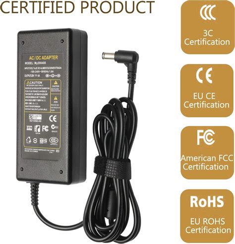 Buy 19V Monitor LED TV Adapter Charger for Samsung 32 Class J5205 J5003 ...