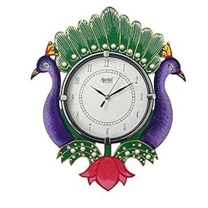 Buy Anushka Communication Ajanta Wall Clock for Home Living Room Office ...