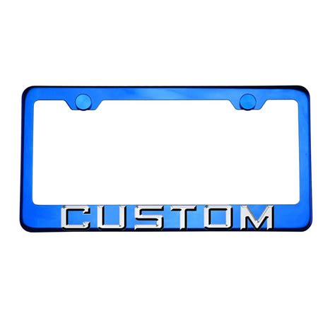 Image result for Chrome License Plate Frame