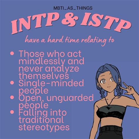 INTP & ISTP | Mbti, Intp, Istp