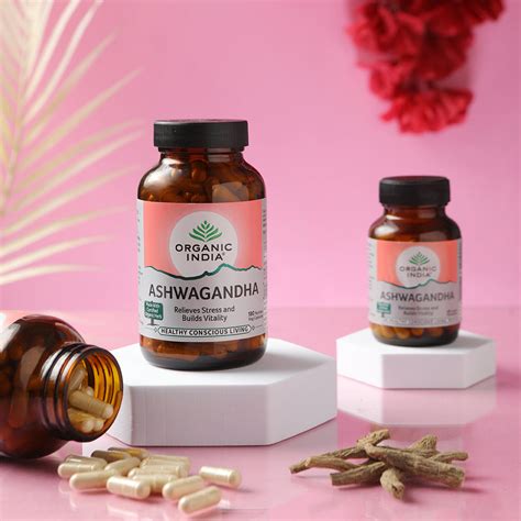 Organic Ashwagandha Capsule for Strength – Organic India