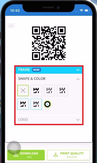 Create QR Code on IPhone 的图像结果