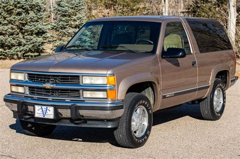 No Reserve: 1994 Chevrolet Blazer K1500 Silverado 4x4 for sale on BaT Auctions - sold for ...
