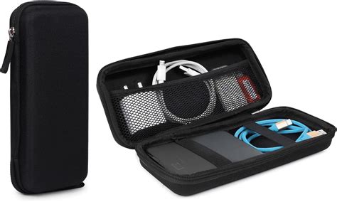 Wolpin Portable Travel Organizer Case for Power Bank, Adapter ...