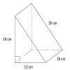 Triangular prism surface area pleasee - Brainly.in