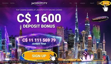 jackpot city 777 live login