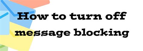 Image result for How to Turn Off Message Blocking Android