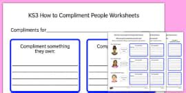 Polish Translation Giving Compliments Prompt Cards - polish