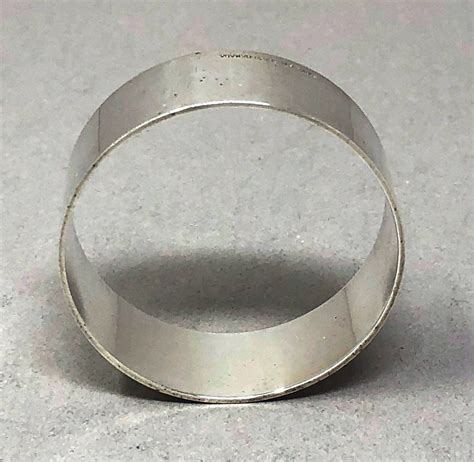 Set of 12 Birks Sterling Napkin Rings