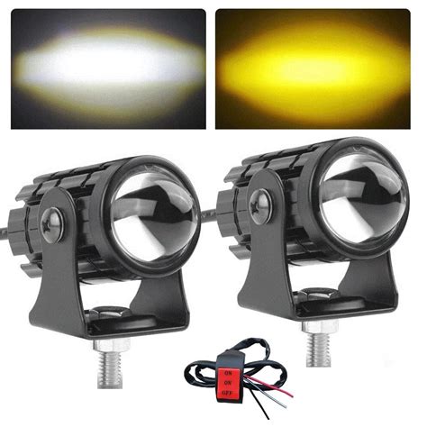 WANGSALES® U1 Universal Bike Led Light Headlight Bulb High Power ...