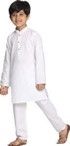 Vibhuti Boys Solid Straight Kurta - Buy Vibhuti Boys Solid Straight ...