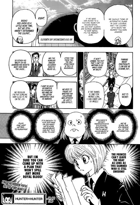 Hunter x Hunter, Chapter 402 - Hunter × Hunter Manga Online