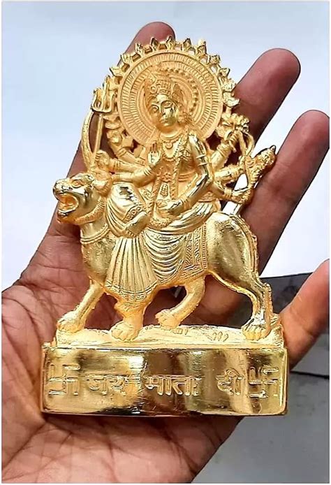 Buy de'smat Traditional Handmade Brass MATA Durga/Murti for Home-Office ...