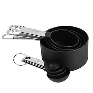 Hemoton Espresso Tools Stainless Steel Measuring Spoon 8Pcs Metal ...