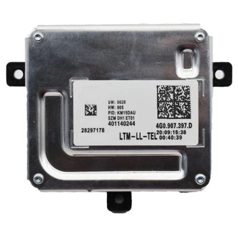 Centralina 4G0907697D Audi A1 8X Delphi Fari LED Luce Diurna Modulo 4g0 ...