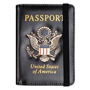 TOURSUIT RFID Passport and Vaccine Card Holder Combo, Travel Document ...