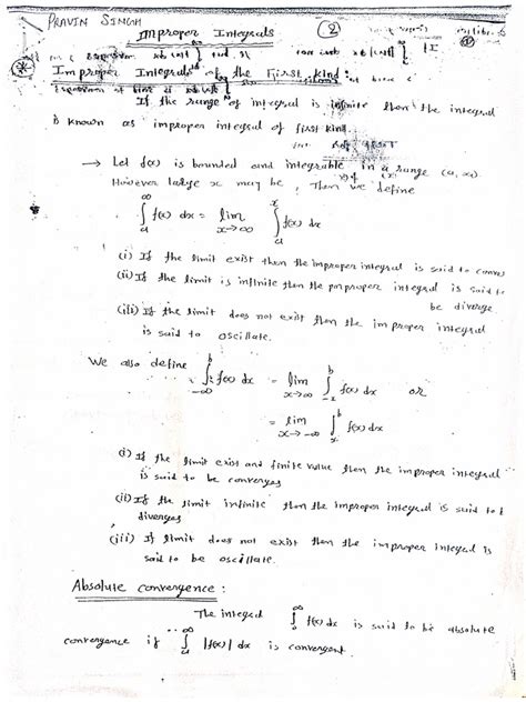 Image result for Improper Integrals Calc